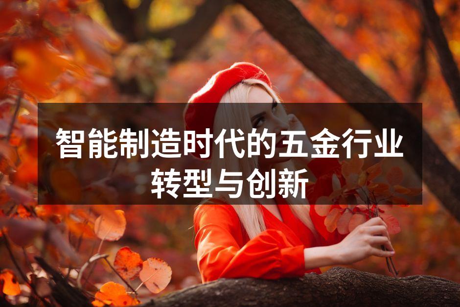 五金行业智能制造转型示意图